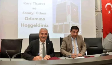 Kars ve Gebze Arasında Kardeş Oda Protokolü İmzalandı