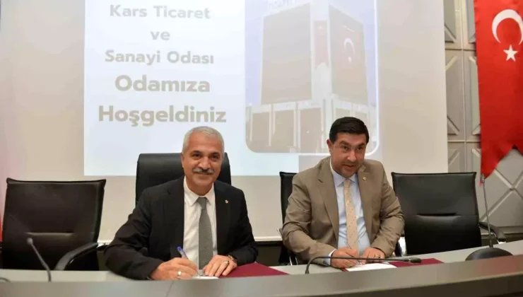 Kars ve Gebze Arasında Kardeş Oda Protokolü İmzalandı