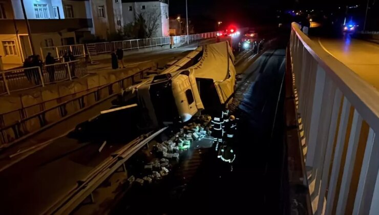 Kocaeli’de Devriye Tır Ulaşımı Aksattı